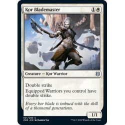 画像1: 【ENG】コーの刃使い/Kor Blademaster[MTG_ZNR_021U]