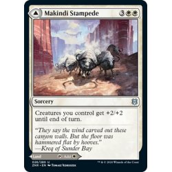 画像1: 【ENG】マキンディの暴走/マキンディの台地/Makindi Stampede/Makindi Mesas[MTG_ZNR_026U]