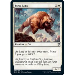 画像1: 【ENG】台地のオオヤマネコ/Mesa Lynx[MTG_ZNR_028C]