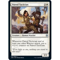 画像1: 【ENG】二人組の戦術家/Paired Tactician[MTG_ZNR_031U]