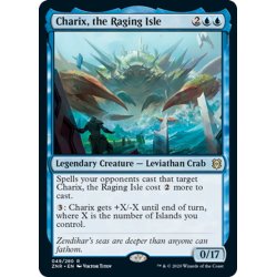 画像1: 【ENG】怒り狂う島嶼、キャリクス/Charix, the Raging Isle[MTG_ZNR_049R]