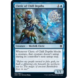 画像1: 【ENG】冷たき深淵の僧侶/Cleric of Chill Depths[MTG_ZNR_051C]