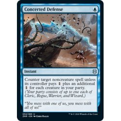 画像1: 【ENG】一枚岩の防衛/Concerted Defense[MTG_ZNR_052U]