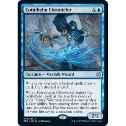 画像1: 【ENG】珊瑚兜の年代記編者/Coralhelm Chronicler[MTG_ZNR_054R]