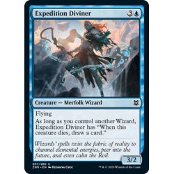 画像1: 【ENG】探検隊の占者/Expedition Diviner[MTG_ZNR_057C]