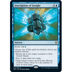 画像1: 【ENG】洞察の碑文/Inscription of Insight[MTG_ZNR_061R]