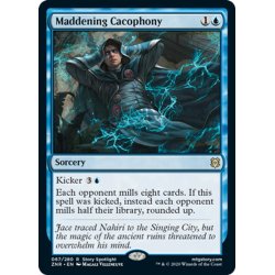 画像1: 【ENG】荒れ狂う騒音/Maddening Cacophony[MTG_ZNR_067R]