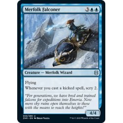 画像1: 【ENG】マーフォークの鷹匠/Merfolk Falconer[MTG_ZNR_069U]