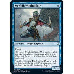 画像1: 【ENG】マーフォークの風泥棒/Merfolk Windrobber[MTG_ZNR_070U]