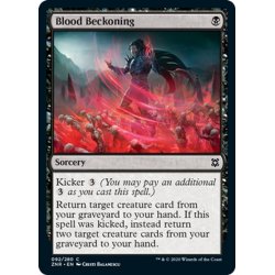 画像1: 【ENG】血の招き/Blood Beckoning[MTG_ZNR_092C]