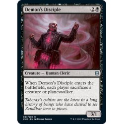 画像1: 【ENG】悪魔の信奉者/Demon's Disciple[MTG_ZNR_097U]