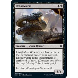 画像1: 【ENG】戦慄ワーム/Dreadwurm[MTG_ZNR_100C]