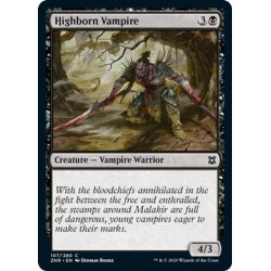 画像1: 【ENG】名門の吸血鬼/Highborn Vampire[MTG_ZNR_107C]