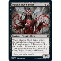 画像1: 【ENG】マラキールの血僧侶/Malakir Blood-Priest[MTG_ZNR_110C]