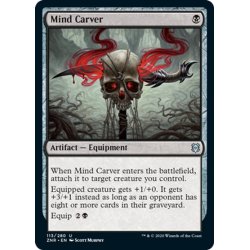 画像1: 【ENG】精神削りの刃/Mind Carver[MTG_ZNR_113U]