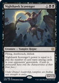 【ENG】★Foil★夜鷲のあさり屋/Nighthawk Scavenger[MTG_ZNR_115R]