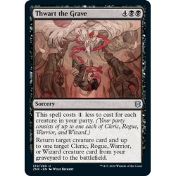 画像1: 【ENG】墓入りの妨害/Thwart the Grave[MTG_ZNR_130U]