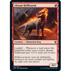 画像1: 【ENG】アクームのヘルハウンド/Akoum Hellhound[MTG_ZNR_133C]