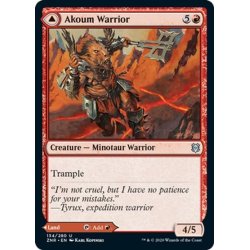 画像1: 【ENG】アクームの戦士/アクームの歯/Akoum Warrior/Akoum Teeth[MTG_ZNR_134U]