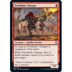 画像1: 【ENG】火刃の突撃者/Fireblade Charger[MTG_ZNR_139U]