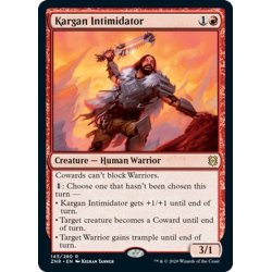 画像1: 【ENG】カルガの威嚇者/Kargan Intimidator[MTG_ZNR_145R]