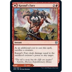 画像1: 【ENG】カズールの憤怒/カズールの崖/Kazuul's Fury/Kazuul's Cliffs[MTG_ZNR_146U]