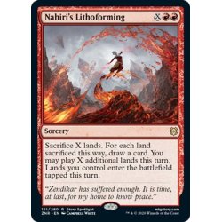 画像1: 【ENG】ナヒリの石成術/Nahiri's Lithoforming[MTG_ZNR_151R]