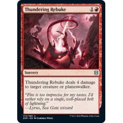 画像1: 【ENG】轟く叱責/Thundering Rebuke[MTG_ZNR_170U]