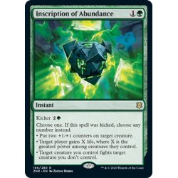 画像1: 【ENG】★Foil★豊穣の碑文/Inscription of Abundance[MTG_ZNR_186R]