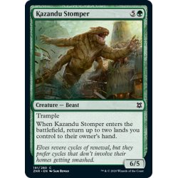 画像1: 【ENG】カザンドゥの踏みつけ/Kazandu Stomper[MTG_ZNR_191C]