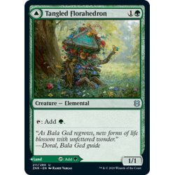 画像1: 【ENG】絡みつく花面晶体/絡み谷/Tangled Florahedron/Tangled Vale[MTG_ZNR_211U]