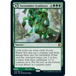 画像1: 【ENG】★Foil★変わり樹の共生/うねる森、変わり樹/Turntimber Symbiosis/Turntimber, Serpentine Wood[MTG_ZNR_215M]