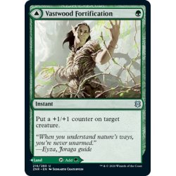 画像1: 【ENG】巨森の補強/巨森の茂み/Vastwood Fortification/Vastwood Thicket[MTG_ZNR_216U]