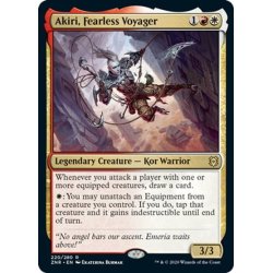 画像1: 【ENG】恐れなき探査者、アキリ/Akiri, Fearless Voyager[MTG_ZNR_220R]