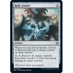 画像1: 【ENG】秘宝の護符/Relic Amulet[MTG_ZNR_247U]