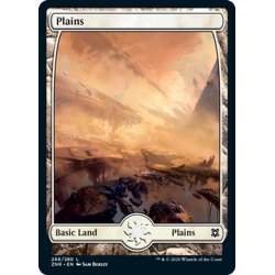 画像1: 【ENG】平地/Plains[MTG_ZNR_266L]