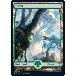 画像1: 【ENG】森/Forest[MTG_ZNR_278L]