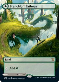 【ENG】枝重なる小道/石重なる小道/Branchloft Pathway/Boulderloft Pathway[MTG_ZNR_284R]