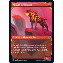 画像1: 【ENG】アクームのヘルハウンド/Akoum Hellhound[MTG_ZNR_299C]