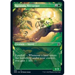 画像1: 【ENG】カザンドゥの蜜壺虫/Kazandu Nectarpot[MTG_ZNR_306C]