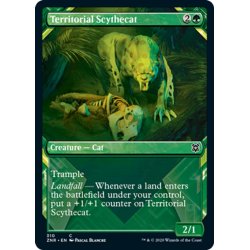 画像1: 【ENG】縄張り持ちの大鎌猫/Territorial Scythecat[MTG_ZNR_310C]