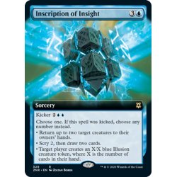 画像1: 【ENG】★Foil★洞察の碑文/Inscription of Insight[MTG_ZNR_329R]