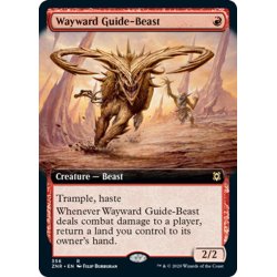 画像1: 【ENG】★Foil★むら気な猛導獣/Wayward Guide-Beast[MTG_ZNR_356R]