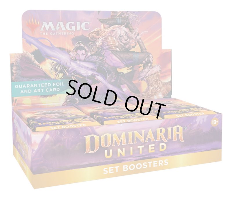 画像1: MAGIC The Gathering　団結のドミナリア　セット・ブースター　英語(1BOX・30パック入)[新品商品] (1)