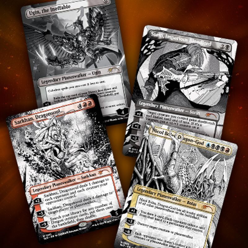 ENG】Secret Lair: More Borderless Planeswalkers：Foil