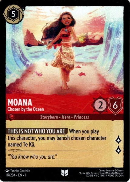 画像1: Moana - Chosen by the Ocean[DL_1st_117/204_U] (1)