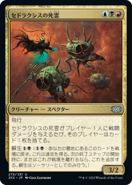 画像1: 【JPN】セドラクシスの死霊/Sedraxis Specter[MTG_2X2_273U] (1)