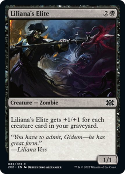 画像1: 【ENG】リリアナの精鋭/Liliana's Elite[MTG_2X2_082C] (1)