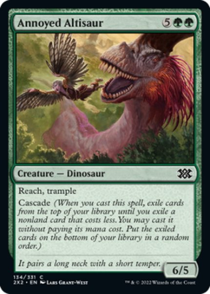 画像1: 【ENG】苛立つアルティサウルス/Annoyed Altisaur[MTG_2X2_134C] (1)