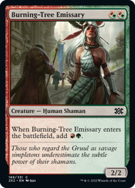 画像1: 【ENG】炎樹族の使者/Burning-Tree Emissary[MTG_2X2_189C] (1)